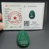 Сертифицированный 100% натуральный агат-халцедон с резной подвеской в виде бога Гуаньинь Гуань-Инь