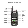 Walkie Talkie 2Pack 10W Tri Power Baofeng UV S22 Pro V2 IP68防水高電力711アンテナラジオ2ウェイロングレンジ231128