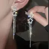 Stud Or Argent Couleur Métal Papillon Oreille Clips Sans Piercing Pour Femmes Étincelant Zircon Oreille Clip Boucles D'oreilles Bijoux De Mariage 231128