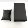Titta på lådor Fall högkvalitativ svart enskilda presentförpackning med kudde pu läder armbandsur displayfodral arrangör för män titta 231128