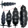 Brinquedo sexual massageador maior 12cm inflar plugue anal enorme buttplug vibrador pico estimular brinquedos para mulheres/homens grandes produtos para adultos