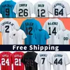 2 Jazzs Chisholm Jr Baseball Jerseys Marlins Nick Fortes Bryan De La Cruz 12 Jorge Soler Miami Luis Arraez Sandy Alcantara Sandy Alcantara Avisail Garcia Jon Berti