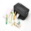 10pcs Korean version Women cosmetic bag with net wash bath bags makeup storage organizer pocket gift for women girls cheap 287z