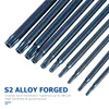 Schroevndraaieier reiz magnetico torx rotiviti di cacciavite 10 pezzi T7t40 set di precisione Precision Strumento di riparazione di perforazione elettricista single