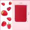 Sharkbang 96 Sheet A7 PU Pocket Fruit Color Notebook Journal Monthly Weekly Daily Planner Study Work Memo Pads Agenda Stationery