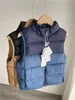 abbigliamento firmato per bambini moda per bambini marchio piumino per bambini collare di collisione colorato gilet in piumino per bambini cappotto caldo ispessito per uomo e donna