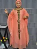 Etnisk klädkvällsklänning Kvinnor Dashiki Muslim Fashion Abaya African Clothes Robe Marocaine Luxury Dubai Kaftan Vetement Big Size