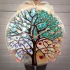 Wall Clocks 14 2 Inch Four Seasons Tree Clock Hanging Big Acrylic Home DecorWall ClocksWall288k