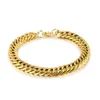 Hip Hop Men Style Cuban Link Bransolet Bransoletka biżuteria do prezentu