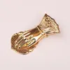 Bookmark Vintage Stationery Bookmark Brass Lady Hand-shaped Alloy Paper Clip Journal Notebook Diary Decoration Journaling School Supplies 231129