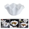 Bowls Small Soup Bowl White Ceramic Dishes Multi-function Porcelain Kitchen Large Noodle Dinnerware