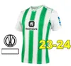 23 24 Real Betis 축구 유니폼 코파 델 레이 파이트 아웃 B.Iglesias Camiseta de Futbol Juanmi Estadio Cartuja 세 번째 특수 편집 발 홈
