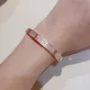 Bangl Love Pare Gold Plated Bangle для женщины-дизайнера 16-19 см. Набор браслетов T0P Качественный качествен