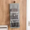 Storage Bags Dust Bag Wall Mounting Organizer Double Bread Wardrobe Hanging Clothes