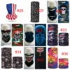 Kafatası bandanas sihirli sorunsuz bandana başörtüsü yüz maske fular cadılar bayramı bandanaghost fular boyun yürüyüş eşarpları balaclava maskeleri