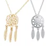 Pendentif Colliers Alliage Dreamcatcher Plume Charme Collier Dream Catcher Creative Cadeau D'anniversaire