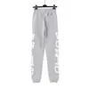 Pantaloni da uomo Gaojie Fashion Brand Foam Letter Printing Guard con passante in pelliccia casual allentato