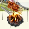New Arrive Mini Pocket BBQ Grill Portable Stainless Steel BBQ Grill Folding BBQ Grill Barbecue Accessories For Home Park Use 2 T20295t