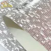 Papel tapiz De mosaico con brillo completo, Papel tapiz De pared De fondo, Papel tapiz De lámina dorada, revestimiento De paredes De techo plateado, Papel De parede287U