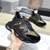 Chain Reaction Casual Shoes Italy Designer Reflective Height Sneakers Triple Black Multi Color Suede Tan Fluo Beige Platform Sneaker Outdoor