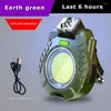 Headlamps LED Cap Light Working Outdoor COB Keychain Infrared Sensing Emergency Torch Super Bright Camping Flashlamp