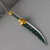 Zincirler Yedi Ölümcül Günah Erkek Kolye Kadın Anime Meliodas Kolye Kadın Moda Yaratıcı Cosplay Klavikula Zinciri Alaşım Naszyjnik