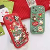 Custodie per cellulari Natale Alce Pupazzo di neve Babbo Natale Custodia per cellulare per iPhone 14 Pro Max 13 12 11 Pro Max X XR XS Max 7 8 Plus Cover morbida IMD Q231130