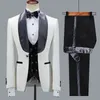 Men's Suits Blazers Floral Jacket Men Suit Slim Fit Wedding Tuxedo Navy Blue Velvet Lapel Groom Party Costume Homme Man Blazer 231129