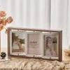 Decoratieve Objecten Beeldjes Decor Frame voor Woonkamer Foto Bureau Po Glas Portret Hangende Frames Desktop Liefde Cadeau 231129