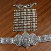 Altri accessori moda Sunspicems Retro Colore argento Caucasia Cintura da donna Pettorale Set di gioielli da sposa tradizionali Performance di corte 231201