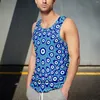 Mannen Tank Tops Nazar Evil Eye Top Mannetjes Griekse Mati Sportkleding Zomer Gym Custom Mouwloze Shirts Plus Size 4XL 5XL