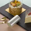 Nowy kuchenna pieca folia octanowa do dekoracji ciasta przezroczyste ciasto sround folia morska arkusze ciasta otaczające krawędź ciasto