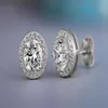 Stud 57 Stijlen Trendy 925 Sterling Zilver Lab Diamond Earring Party Bruiloft Oorbellen Voor Vrouwen Mannen Charm Engagement Sieraden Gift2260