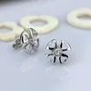 Boucles d'oreilles à tige en argent Sterling 925, bijoux à breloques authentiques et originaux, cadeaux de vacances pour femmes