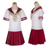 Anime Sukimega Cosplay Costume The Girl I Like Forgot Her Glasses Heroine Sailor Suit Schoolgirl School Uniform JK Skirts