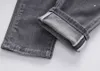 Jeans de jeans do DSQ Slim Grey Men Jeans Classic Hip Hop Rock Moto Casual Design rasgado Rapped Denim Biker DSQ2 Jeans 403