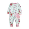 Barboteuses bébé pyjamas coton barboteuse vêtements fermeture éclair né vêtements bambin filles combinaison tenue pour enfants Bebe 231120