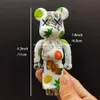 4 inch Silicone Pipes Angry Bear Shape Hand Pipe Smoking Pipes Bong + Glass bowl