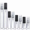 2ml 3ml 5ml 10ml Plastic/Glass Mist Spray Perfume Bottle Small Parfume Atomizer Travel Refillable Sample Vials Leuss