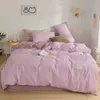 مجموعات الفراش مجموعة الفراش المنقوشة مجموعة خضراء مزدوجة السرير بياضات حاف Nordic Cover Cover Pillowcase Queen Size Sleat Coaths Kids Winter Bed Cover 231129