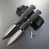 MT MICO Outdoor Double Action Automatic Knife D2 Blade 6061-T6 Aluminum Handle CNC Camping Hunting Tactical knives EDC