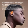 Handy-Kopfhörer Original Bone Conduction Bluetooth Open Ear Clip Wireless-Kopfhörer mit Mikrofon Sport-Headsets für 231129