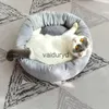 Kattbäddar möbler säng runt vinter varm hund plus sammet sovande dynor levererar husdjur kennel borttagbar matvaiduryd