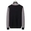 2 pulls de créateurs pour hommes rétro classique sweat-shirt de luxe hommes bras lettre broderie col rond confortable pull de haute qualité cardigan de mode pour menM-3XL zp010