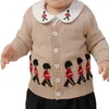 Imposta vestiti per neonati spagnoli Maglione per bambini Cardigan Maglione di lana per bambini Maglione per bambini Maglioni invernali Vestiti per ragazzi di Natale 231130