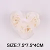 Faux Floral Greenery Romantic Heart Shaped Rose Soap Present Box Simulated Soap Rose Valentine's Day Gift Party Souvenir 231130