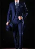 Men's Suits Blazers Italian Gentleman Style Wedding Man Long Tail Coat Groom Prom Tuxedos Formal Mens terno masculino Jacket Pants Vest I 231129
