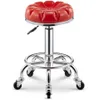 modern bar chair beauty stool with wheels petal shaped bar round stool household Rotating lift chair Manicure Beauty stool rotatio2775