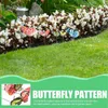 Decoratieve bloemen 5 -stks Lawn Patio tuin vlinders voor bloemstukken Decor Home Garden