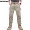 Men's Pants IX9 City Tactical Cargo Pants Men Combat SWAT Army Military Pants Cotton Many Pockets Stretch Flexible Man Casual Trousers XXXL 231129